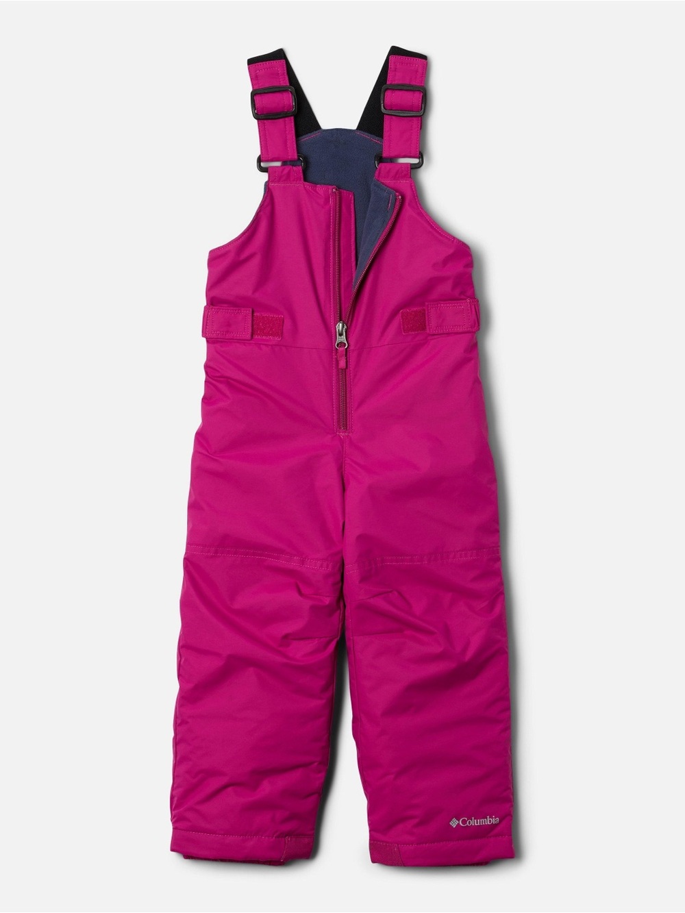 Columbia Kids Fuchsia Snow Bib Pants with Adjustable Straps